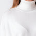 Jersey Oversize Cuello - Blanco