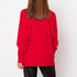 Jersey Oversize Cuello - Rojo