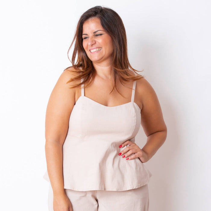 Blusa Valere - Beige