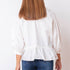 Blusa Cuello Blonda - Blanco