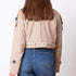 Gabardina Crop - Beige