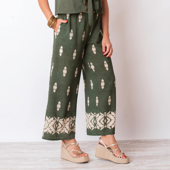 Pantalón Cesia - Militar