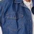 Camisa Oversize Ef. Denim - Azul