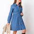 Vestido Denim - Azul