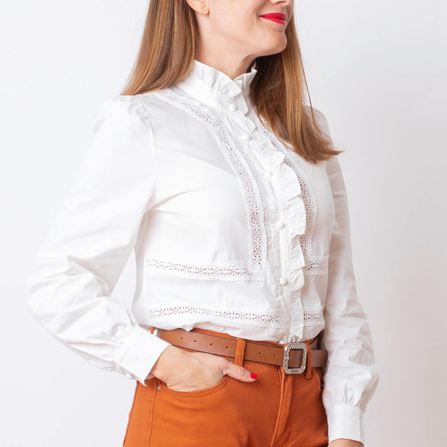 Camisa Beatrice - Blanco