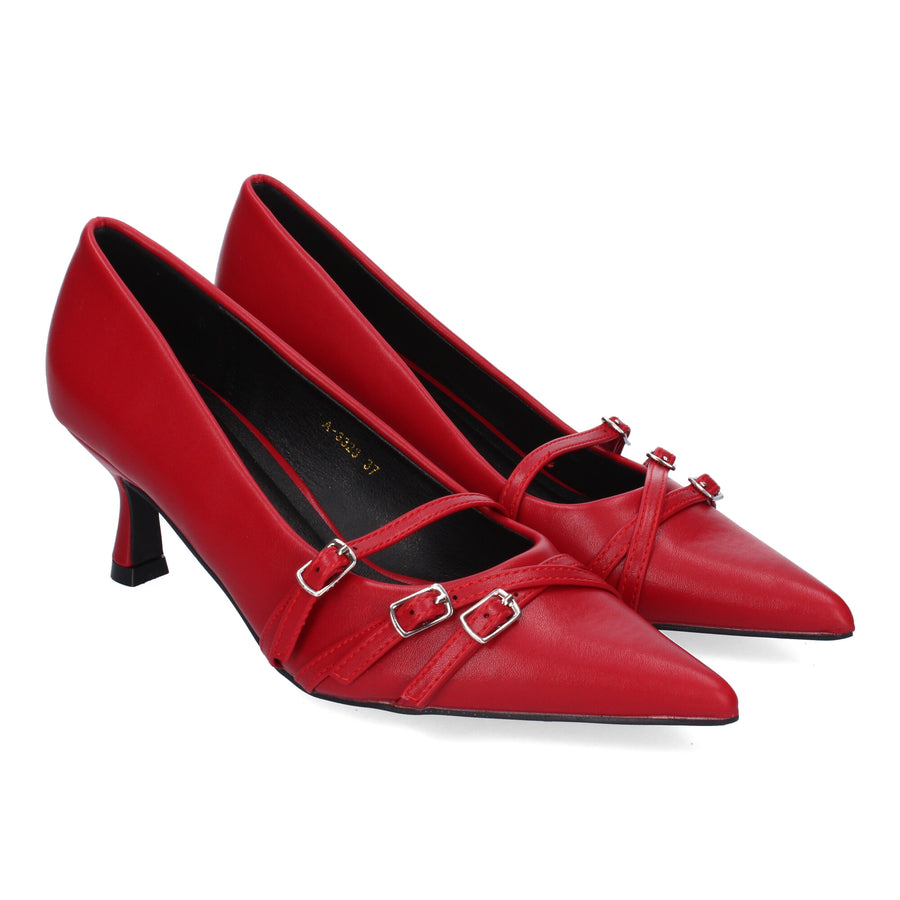 Zapato de Salón Vic - Rojo