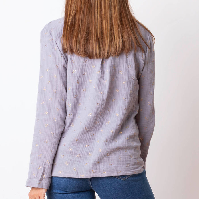 Camisa Fleur - Gris