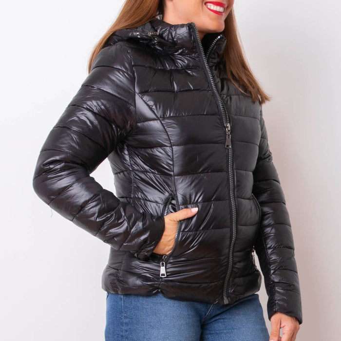 Chaqueta Acolchado Ligera - Negro