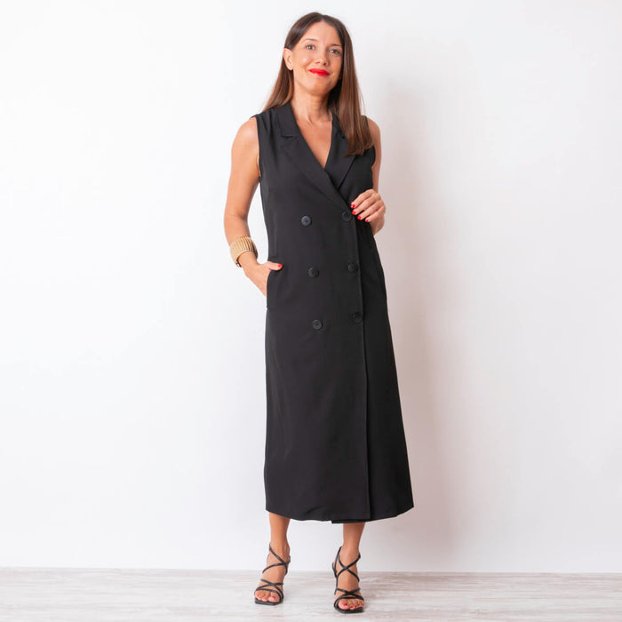 Vestido Kai - Negro