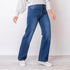 Jeans Pernera Ancha - Azul