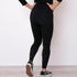 Legging Afelpado Alto - Negro