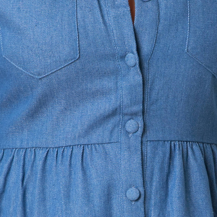 Vestido Denim - Azul