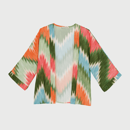 Kimono Zafra Zig Zag  - Multicolor