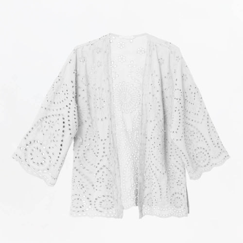Kimono Truji  - Blanco