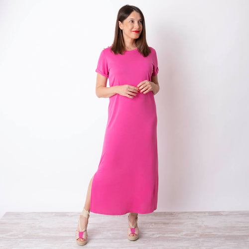 Vestido Rucu - Fucsia