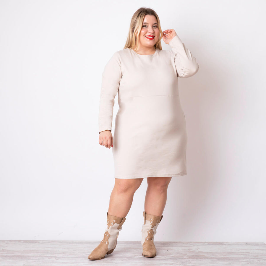 Vestido Helen - Beige