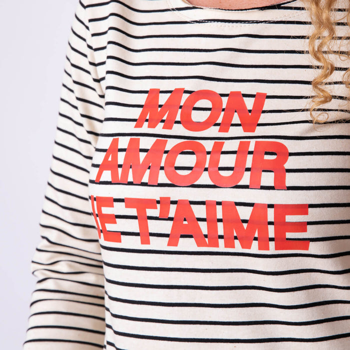 Camiseta Amour - Rayas