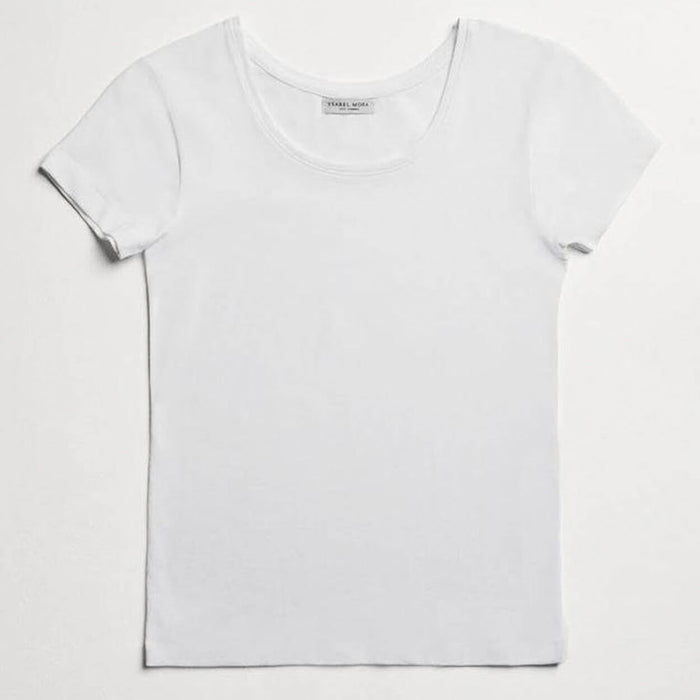 Camiseta manga corta Ysabel Mora 19147 - Blanco