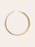 Choker Double Ring - Baño Oro