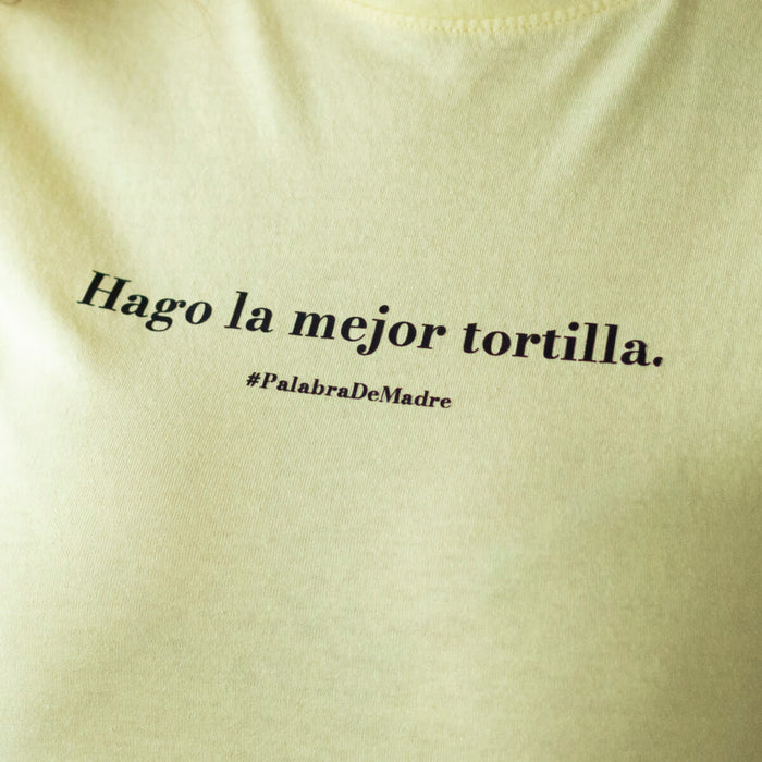 Camiseta  Tortilla - Amarillo