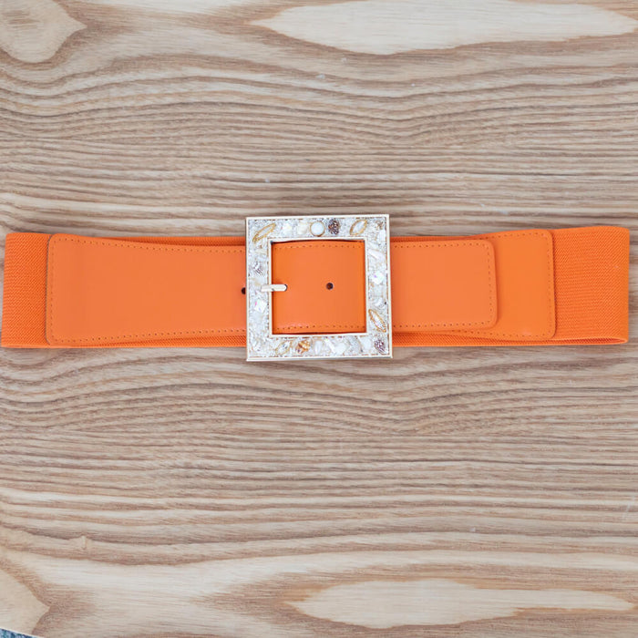 Cinturón Elástico Marei - Naranja