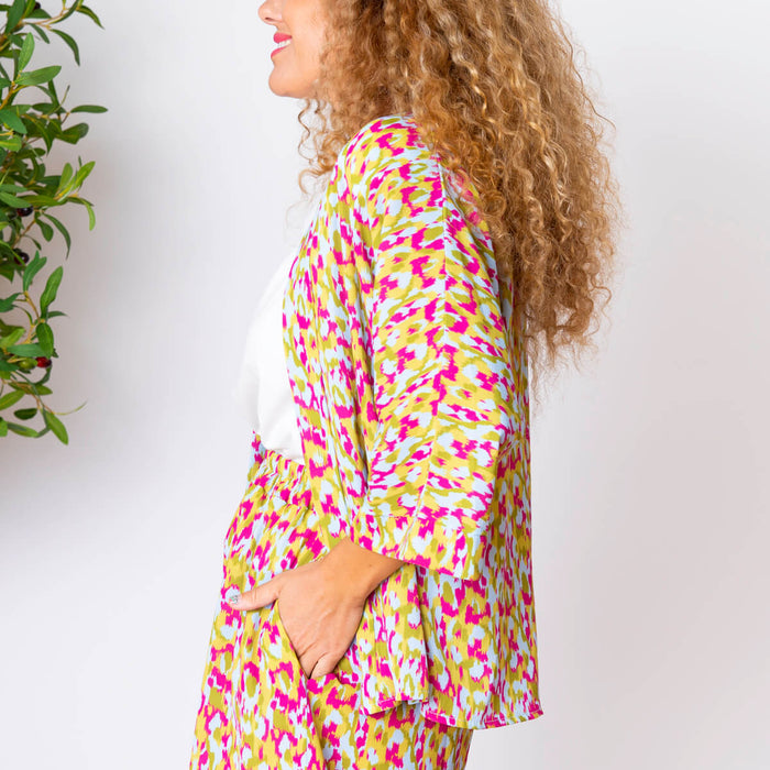 Kimono Zafra Print - Multicolor