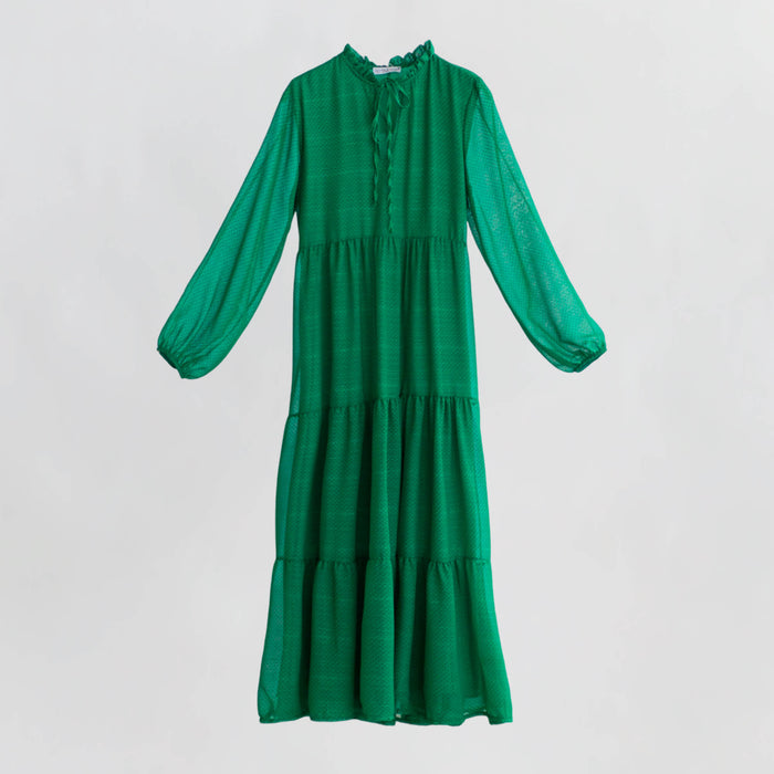 Vestido Samari Puntos - Verde